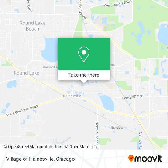 Mapa de Village of Hainesville