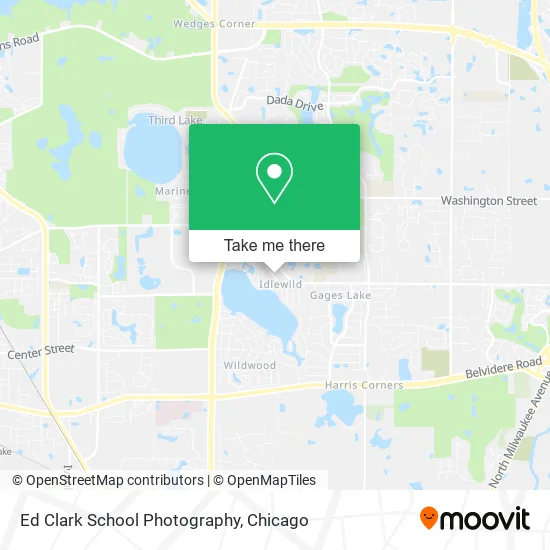 Mapa de Ed Clark School Photography