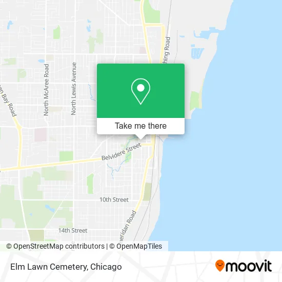 Elm Lawn Cemetery map