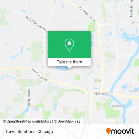 Travel Solutions map