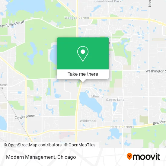 Modern Management map