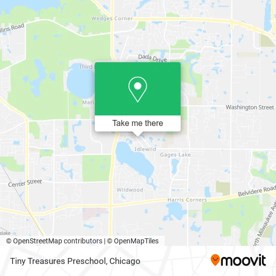 Tiny Treasures Preschool map