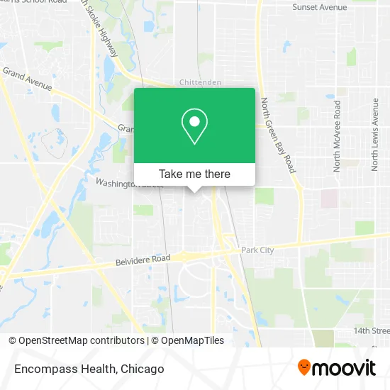 Encompass Health map