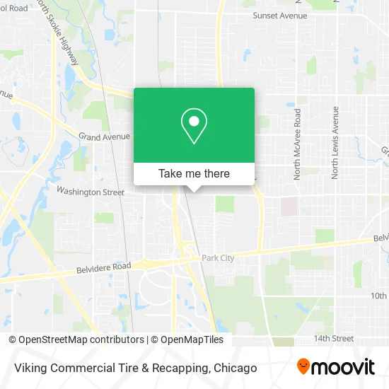 Viking Commercial Tire & Recapping map