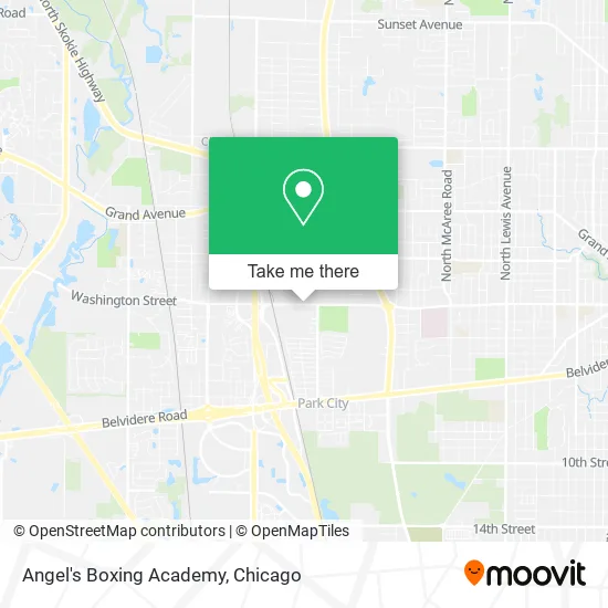Angel's Boxing Academy map