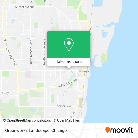 Greenworks Landscape map