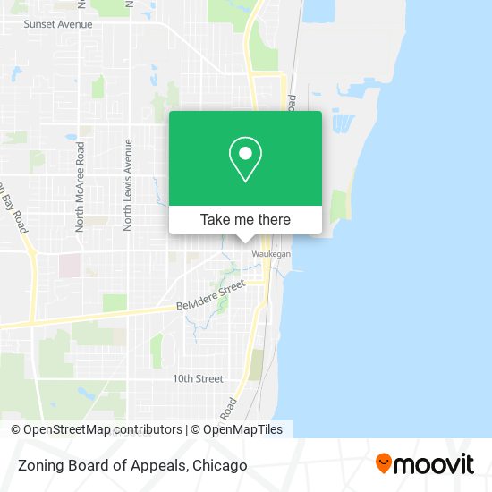 Mapa de Zoning Board of Appeals