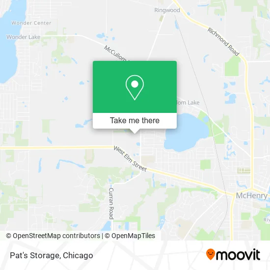 Mapa de Pat's Storage
