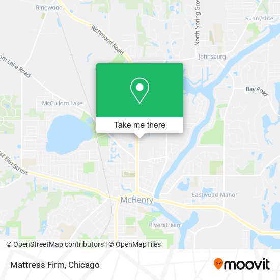 Mattress Firm map