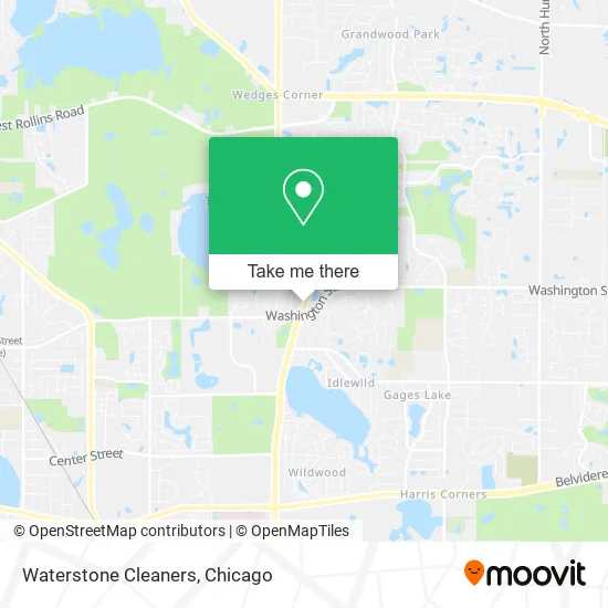 Waterstone Cleaners map