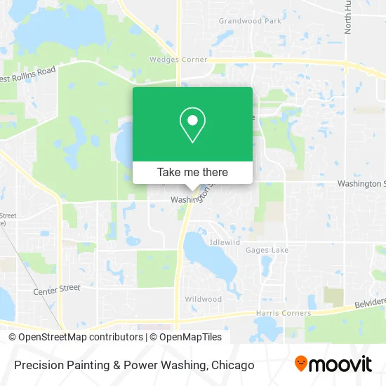 Precision Painting & Power Washing map