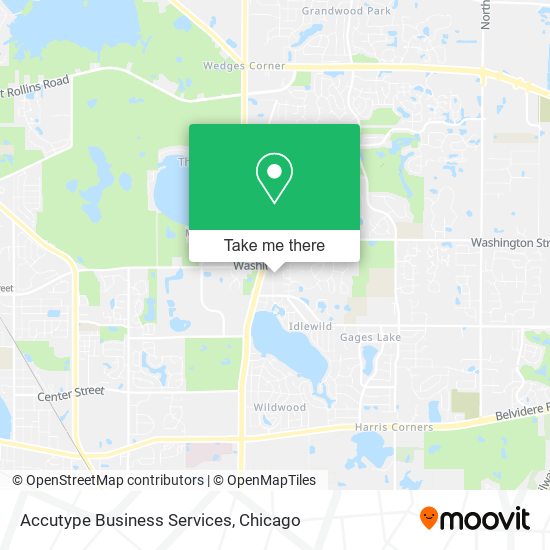 Accutype Business Services map