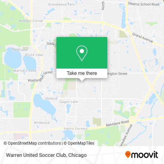 Warren United Soccer Club map