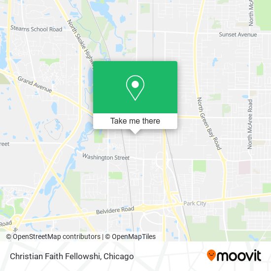 Christian Faith Fellowshi map