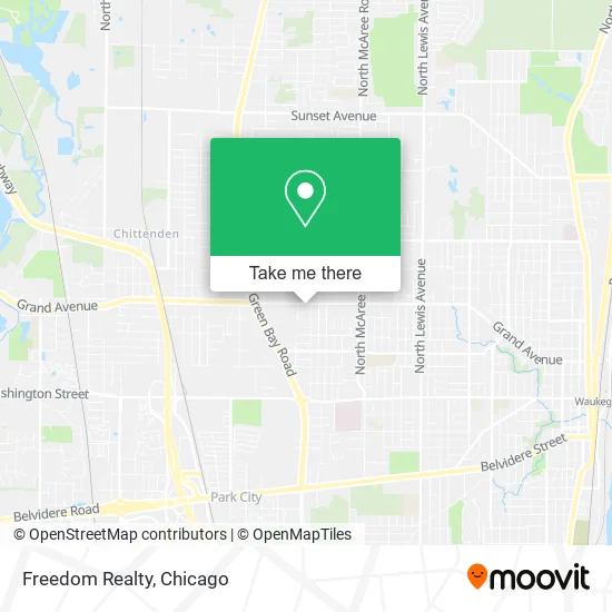 Freedom Realty map