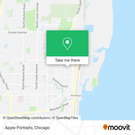 Apple Portraits map
