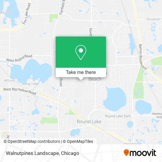 Walnutpines Landscape map