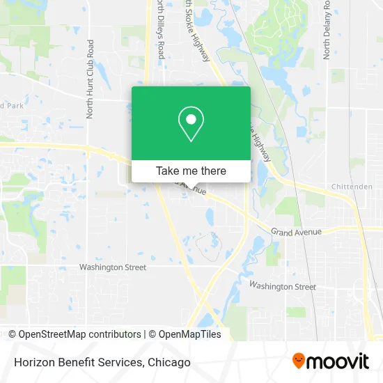 Horizon Benefit Services map