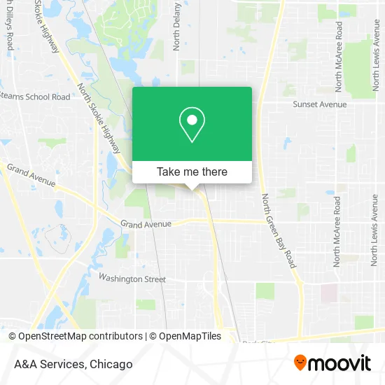 A&A Services map