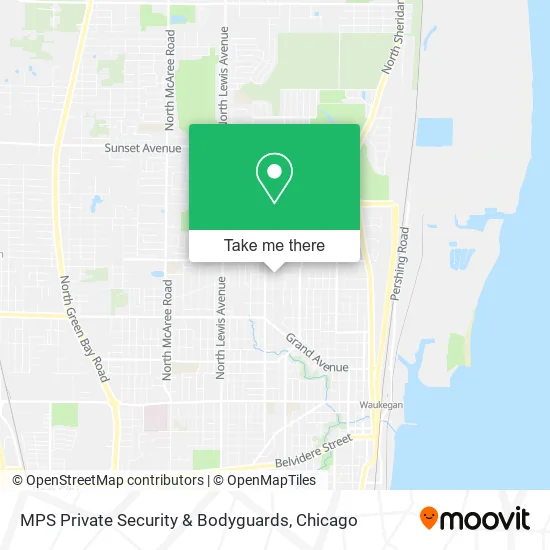 MPS Private Security & Bodyguards map