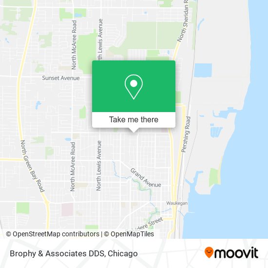 Brophy & Associates DDS map