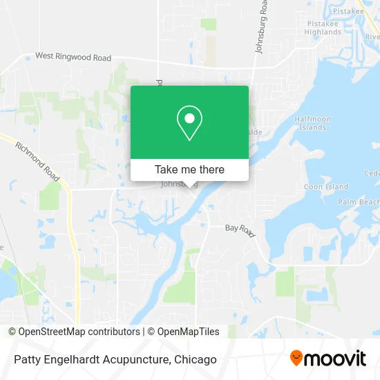 Patty Engelhardt Acupuncture map