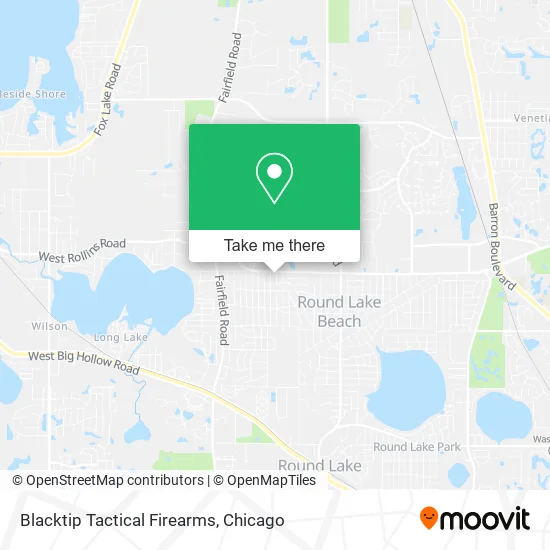 Blacktip Tactical Firearms map