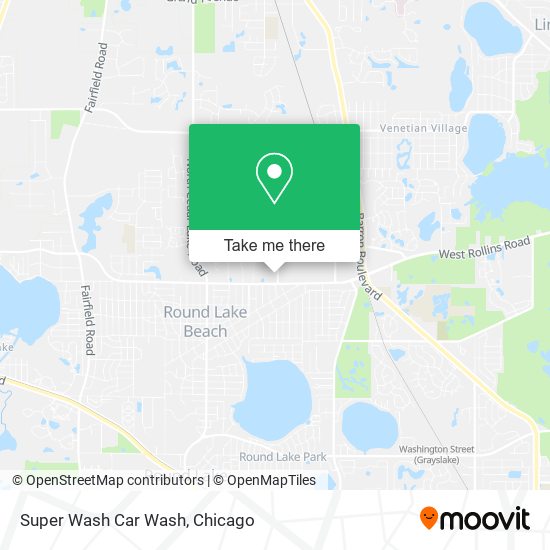 Mapa de Super Wash Car Wash
