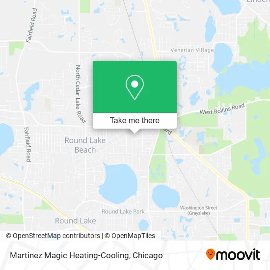 Mapa de Martinez Magic Heating-Cooling