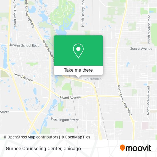 Mapa de Gurnee Counseling Center