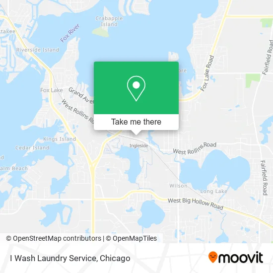 I Wash Laundry Service map