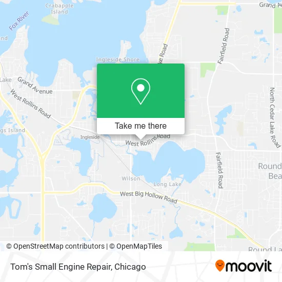 Tom's Small Engine Repair map