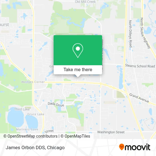 James Orbon DDS map