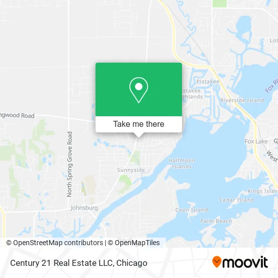 Century 21 Real Estate LLC map