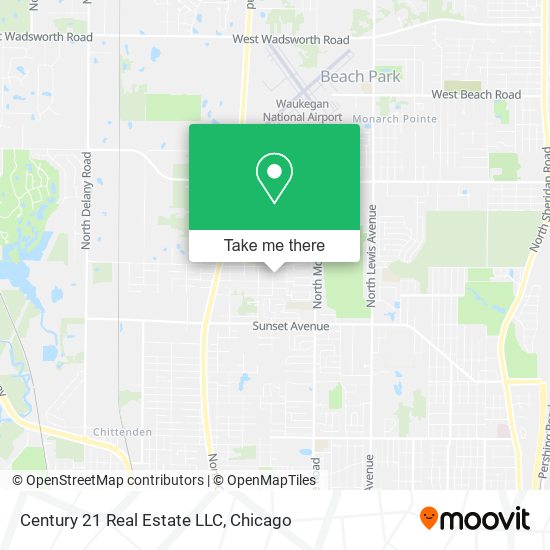 Century 21 Real Estate LLC map