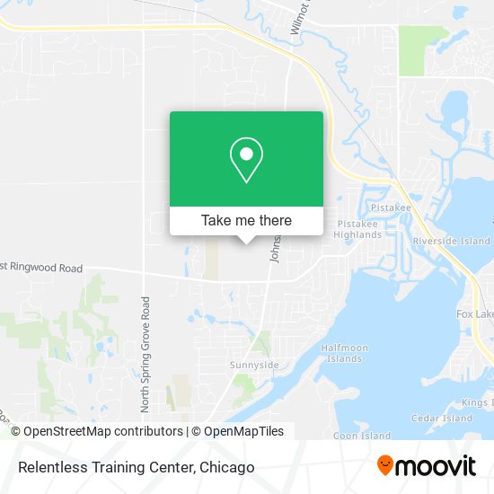 Mapa de Relentless Training Center