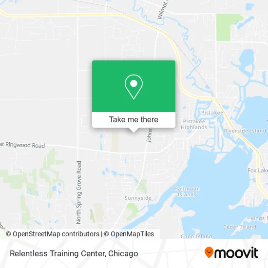 Relentless Training Center map