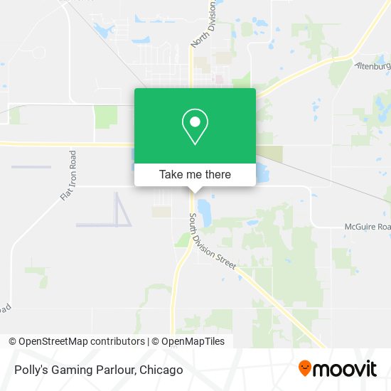 Polly's Gaming Parlour map