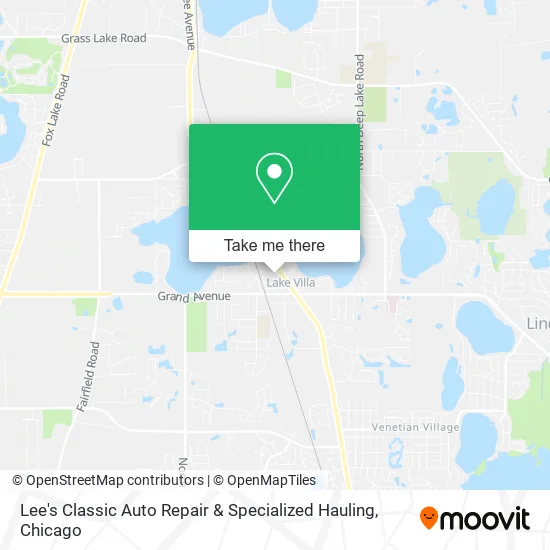 Lee's Classic Auto Repair & Specialized Hauling map