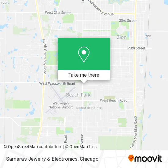 Samara's Jewelry & Electronics map