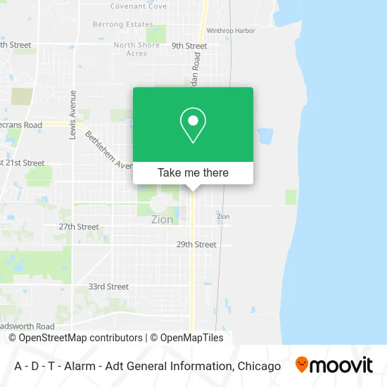 A - D - T - Alarm - Adt General Information map