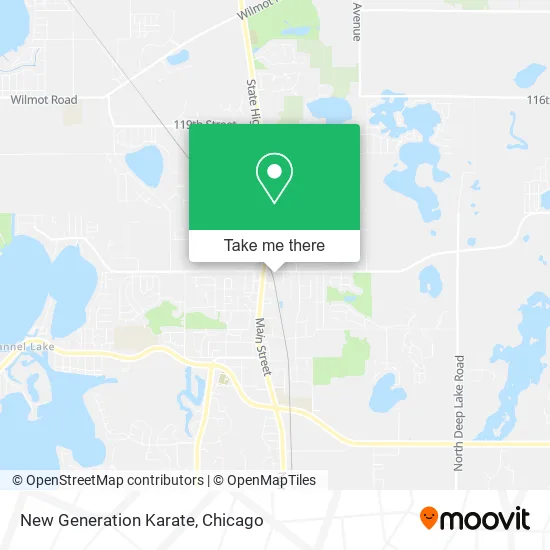 New Generation Karate map