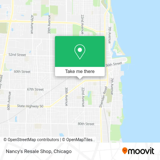 Nancy's Resale Shop map