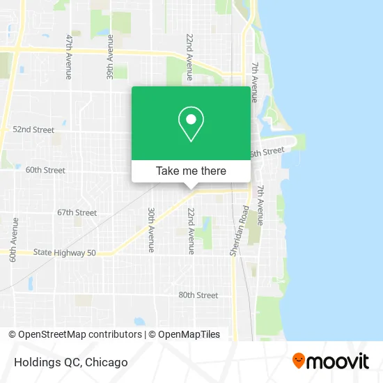 Mapa de Holdings QC