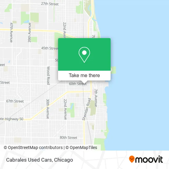 Cabrales Used Cars map