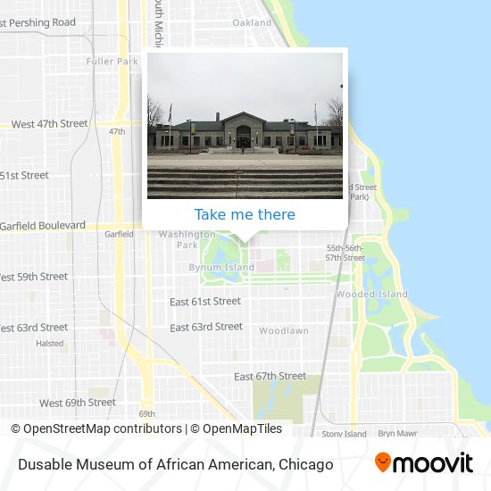 Mapa de Dusable Museum of African American