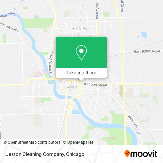 Jeston Cleaning Company map