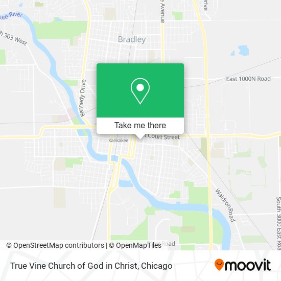 Mapa de True Vine Church of God in Christ