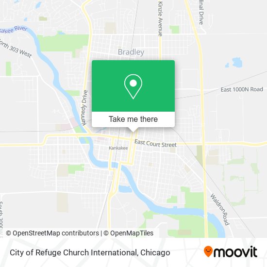 Mapa de City of Refuge Church International