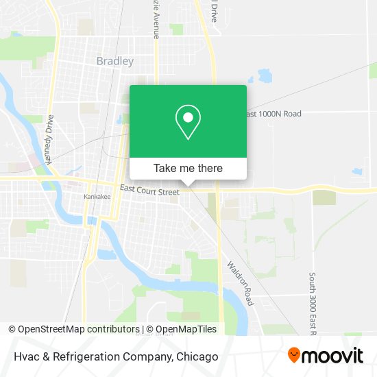 Hvac & Refrigeration Company map